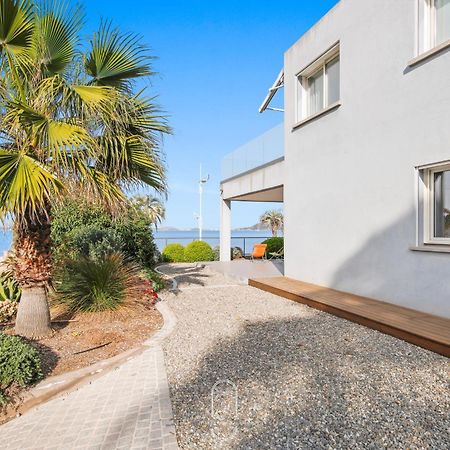 Villa Antoine Appartement Rdj Vue Mer Clim Wifi Parking Plage 50M La Garonne Le Pradet Bagian luar foto